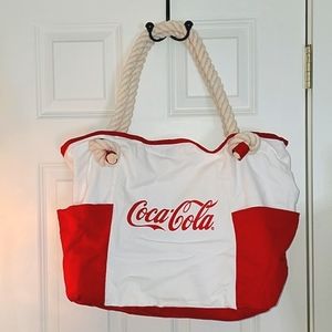 NWOT, Coca-Cola Large Beach Tote Bag, Never Used